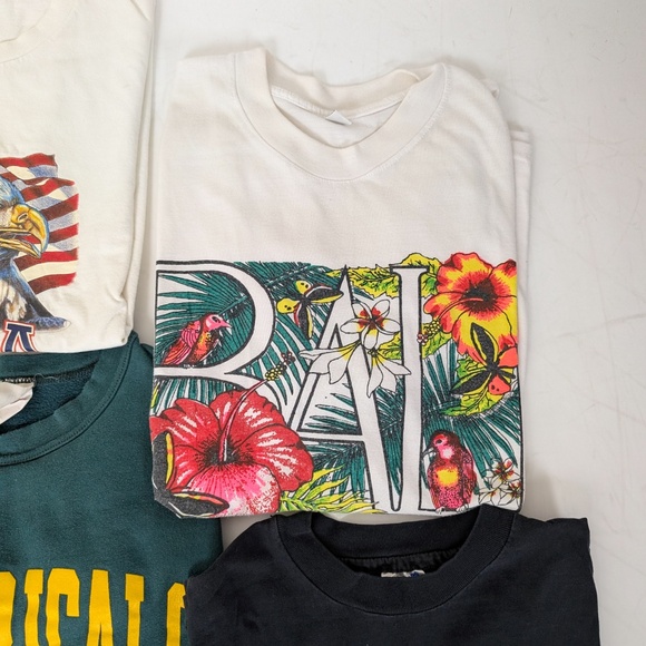 Bundle of 7 Vintage T-Shirts Short Sleeve Graphic Travel Novelty Countries - Picture 6 of 15